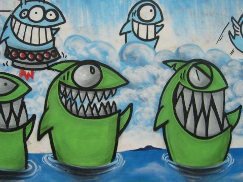 image Grafiti en Mataró, Barcelona