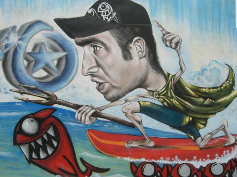 image Grafiti en Mataró, Barcelona