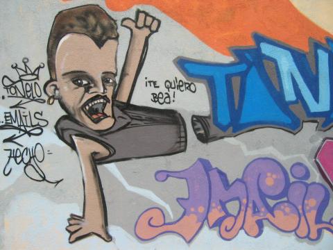 image Grafiti en Mataró, Barcelona