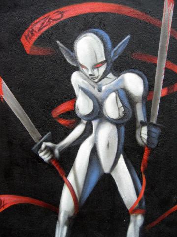 image Grafiti en Mataró, Barcelona