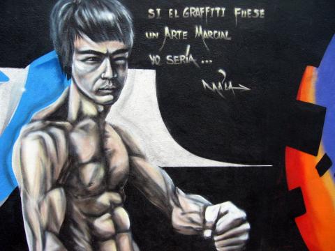 image Grafiti en Mataró, Barcelona