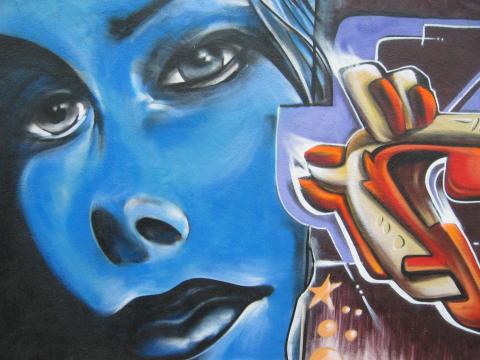 image Grafiti en Mataró, Barcelona