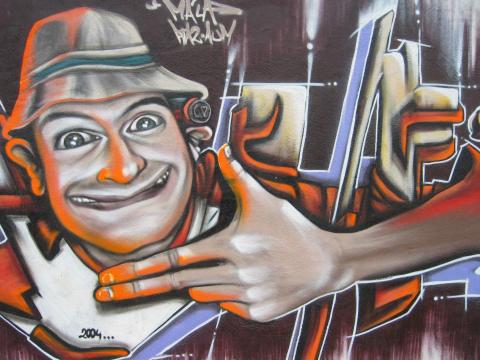 image Grafiti en Mataró, Barcelona