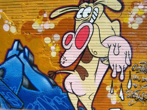 image Grafiti en Mataró, Barcelona