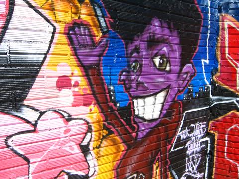 image Grafiti en Mataró, Barcelona