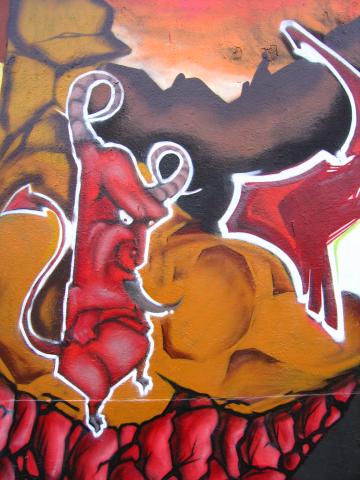 image Grafiti en Mataró, Barcelona