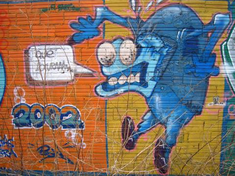 image Grafiti en Mataró, Barcelona