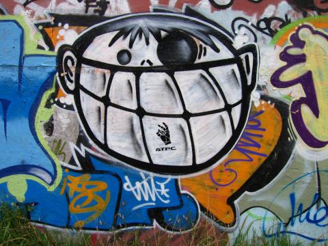 image Grafiti en Mataró, Barcelona