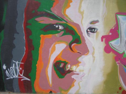 image Grafiti en Mataró, Barcelona