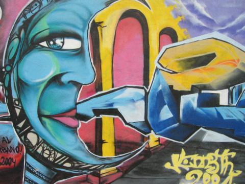 image Grafiti en Mataró, Barcelona