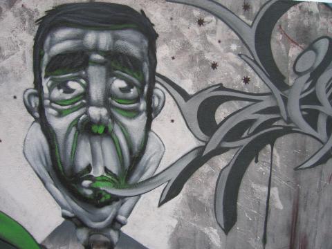 image Grafiti en Mataró, Barcelona