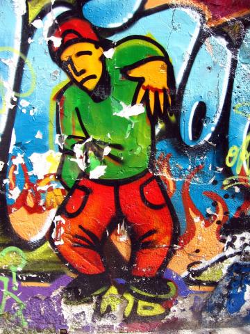 image Grafiti en Olot, Girona