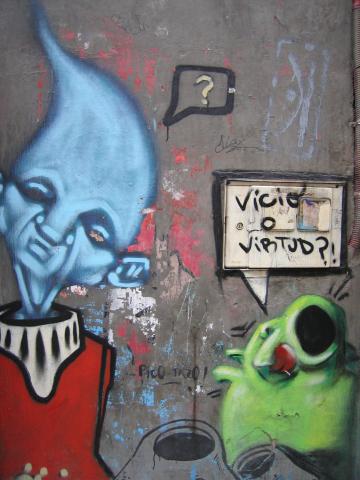 image Grafiti en Pontevedra