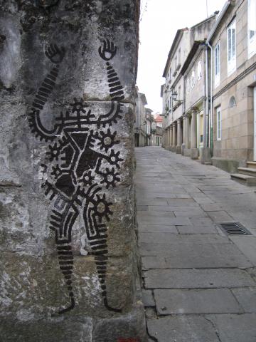 image Grafiti en Pontevedra
