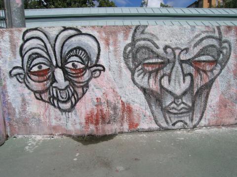 image Grafiti en Pontevedra