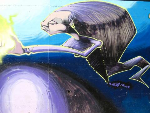 image Grafiti en Vilassar de Dalt, Barcelona