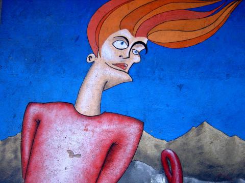 image Grafiti en el barrio El Tubo, Zaragoza