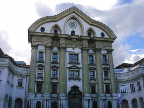 image Iglesia de las Orsolinas en Liubliana, Eslovenia
