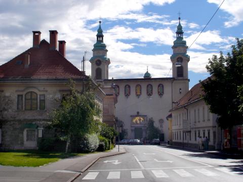 image Iglesia de San Pedro en Liubliana, Eslovenia