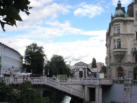 image Triple puente de Liubliana, Eslovenia