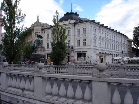 image Triple puente de Liubliana, Eslovenia
