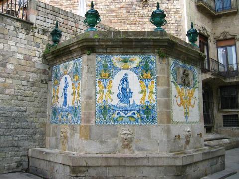 image Fuente en Portal del Ángel, Barcelona