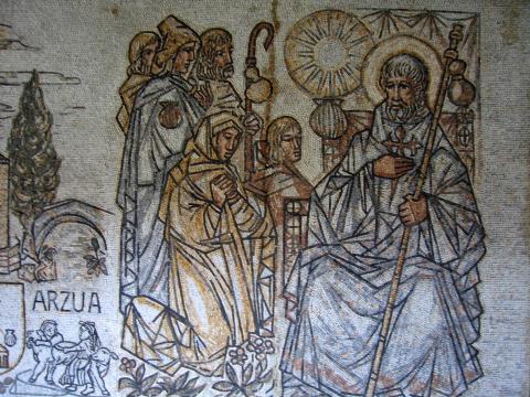 image Mosaicos del monasterio de Poio, Pontevedra