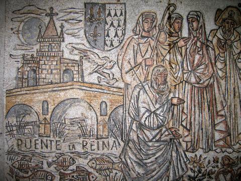 image Mosaicos del monasterio de Poio, Pontevedra