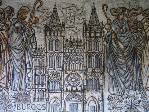 image Mosaicos del monasterio de Poio, Pontevedra