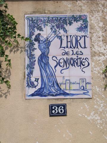 image Azulejos pintados en Montblanc, Tarragona