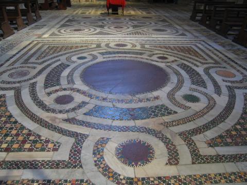 image Suelo de la iglesia de San Crisogono, Roma