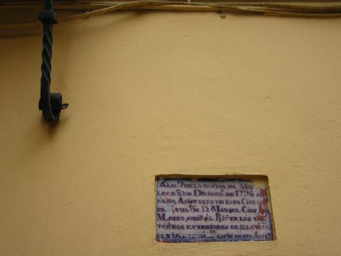 image Detalle de la calle Reyes Católicos, Sevilla