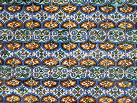 image Detalle de azulejos de la Casa de Pilatos, Sevilla