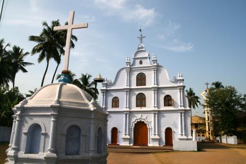 image Iglesia colonial en Cochin, Kerala, India