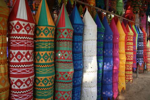 image Lámparas típicas de Goa, India