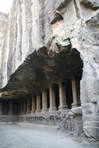 image Detalle del templo Kailash en Ellora, India