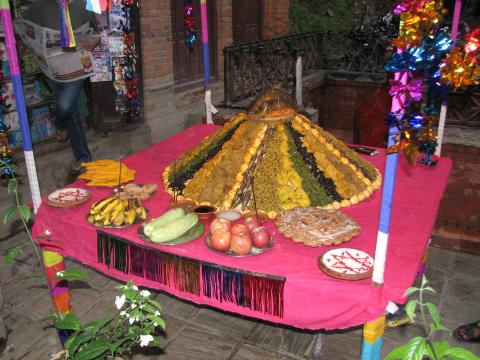 image Ofrendas hinduistas, Katmandú, Nepal