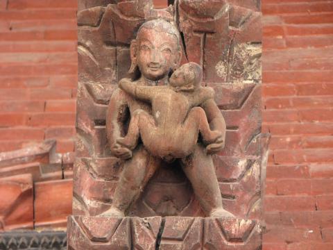 image Talla erótica, Patan, Nepal