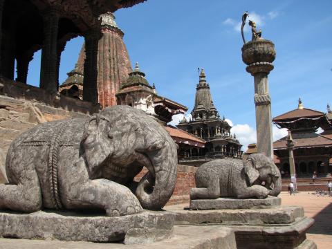 image Plaza del Palacio de los Reyes Malla, Katmandú, Nepal
