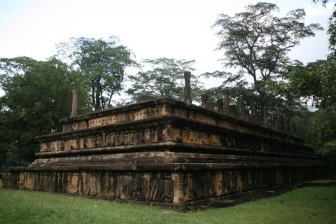 image Sala de audiencias del rey Parakramabahu I, Polonnaruwa, Sri Lanka