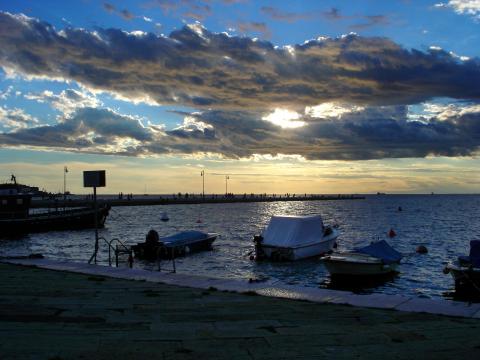 image Paisaje marino en Trieste, Italia