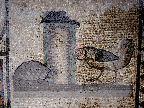 image Detalle de mosaico en la Basílica de Aquileia, Italia