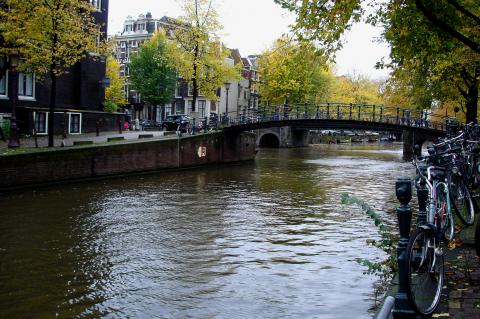 image Calles de Amsterdam, Países Bajos