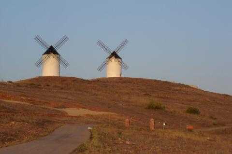 image Molinos de viento en Alcázar de San Juan, Ciudad Real