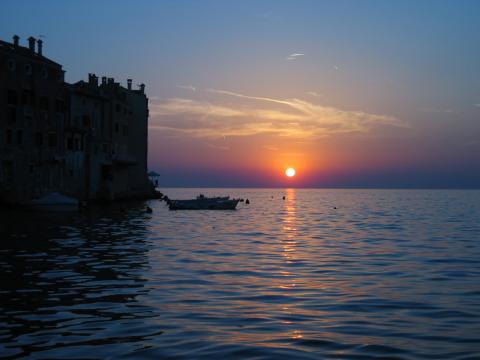 image Atardecer en Rovinj, Istria, Croacia