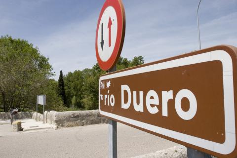 image Duero a su paso por Quintanilla de Onésimo, Valladolid