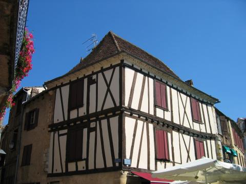 image Casa de la Edad Media, Bergerac, Francia