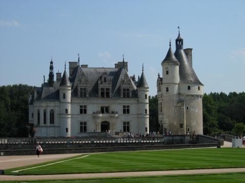 image Vista general del castillo de Chenonceaux, Francia