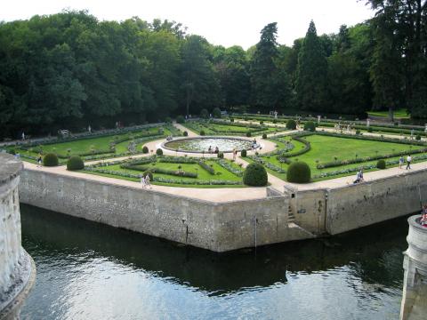image Jardines del castillo de Chenonceaux, Francia