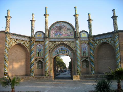 image Puerta de Arg-e Semnan, Semnan, Irán